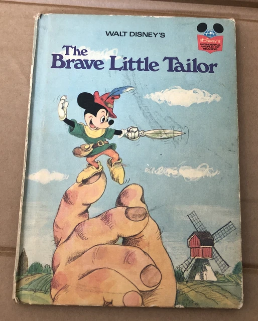 Disney's Wonderful World Of Reading Mickey Mouse In The Brave Little Tailor 1974