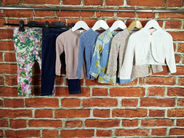 Baby Girls Bundle Age 12-18 Months Ted Baker Zara Etc T-Shirt Top Trousers  86Cm