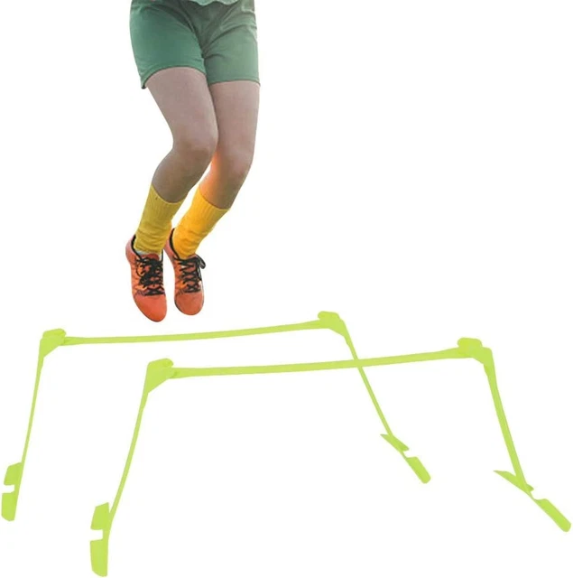 Obstáculos de entrenamiento de velocidad Dioche, obstáculos de agilidad, altura ajustable - 12,4 pulgadas, 8,5