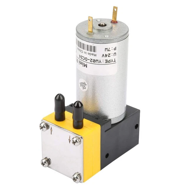 12V 0.4-1L/min Miniature Electric DC Motor Diaphragm Vacuum Pump Vacuum Self ...