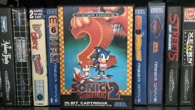 SONIC THE HEDGEHOG 2 - Sega MegaDrive *SEE OTHER GAMES!* Mega Drive Game Tails