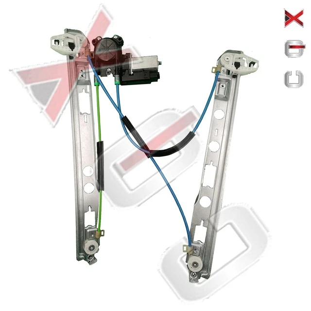 Lève-vitre Avant Gauche Sans Moteur Pour Renault Mégane 2 Berline Et Break (2002-2008) - Pièce Neuve STARKIT