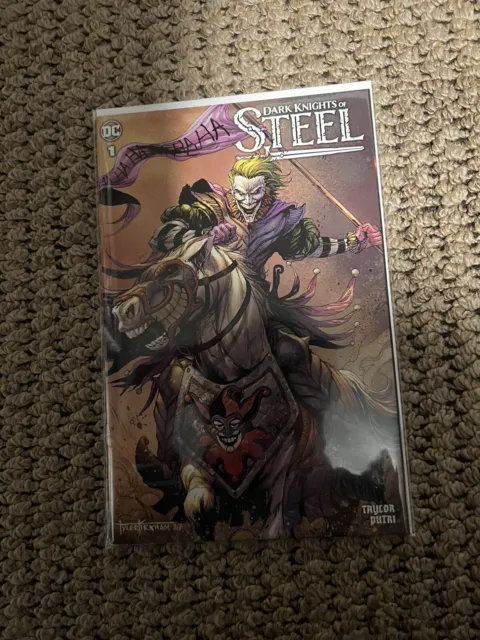 Dark Knights Of Steel #1  Tyler Kirkham Joker Variant A Ltd 3000 Dc 2022