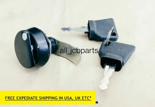 Jcb Lock Barrel Assy For Front Grill With 2 Keys (333/C3143)