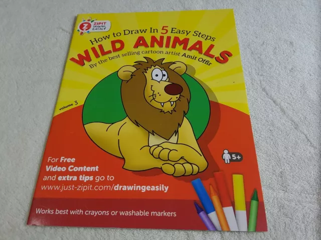 HOW TO DRAW Wild Animals How To Draw In 5 Easy Steps Children s Book how-to-draw-wild-animals-for-kids-by-sankha-ghosh-goodreads