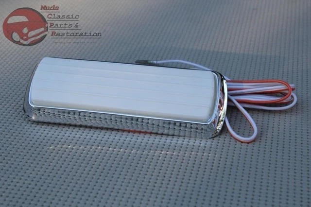 Led Dome Truck Lights Dome Light Assembly With Chrome Base For 1960-1972 Chevy/GMC C/K 10 20 30 Pickup Trucks Chrome Interior Light For Classic Trucks - Foto 6