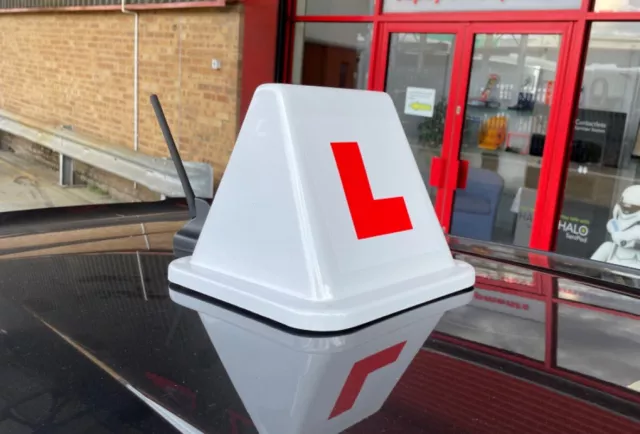 Learner Driver Driving School Instructor Magnetic Car Roof Sign