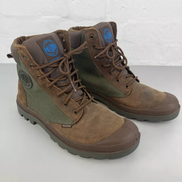 PALLADIUM PAMPA SPORTS Cuff Mens Waterproof Ankle Boots UK 9 Brown ...