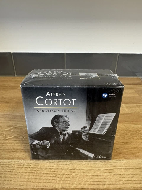 ALFRED CORTOT ANNIVERSARY Edition CD Box Set 1919-1959 Warner