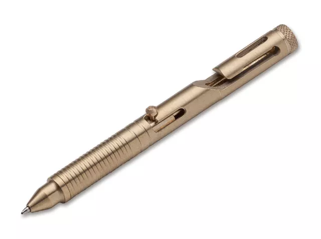 Böker Plus CID cal .45 Brass Tactical Pen Kugelschreiber Stift ✔️ 09BO064