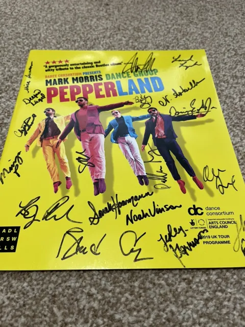 Signed Pepperland Theatre Programme