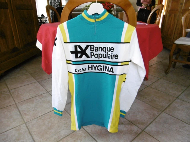 Maillot De Cyclisme Hygiéna – Banque Populaire – Vélo De Course