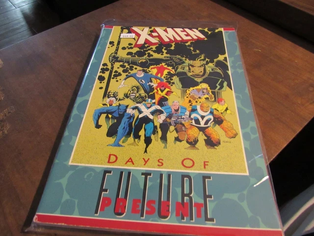 X-Men Days of Future Present Vintage Marvel Graphic Novel TPB Comic Book
