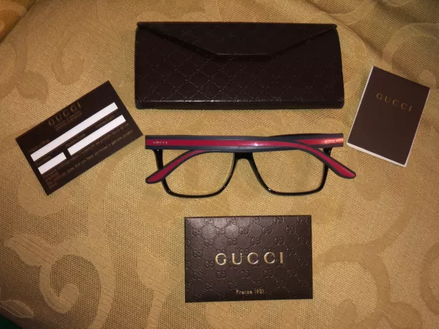 Occhiali Da Vista Gucci 1008 549 150 Sunglasses Gafas Lunettes Glasses Case Bag 2