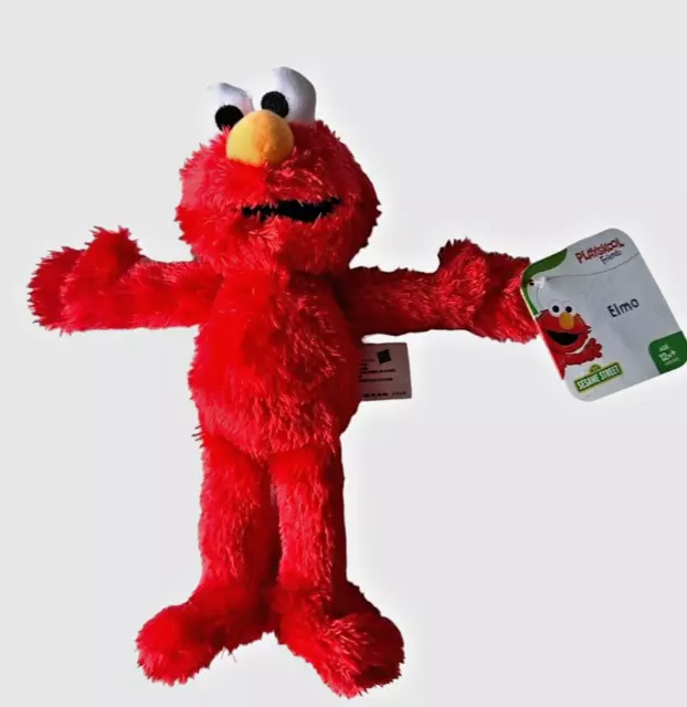 Sesame Street Playskool Friends Elmo 10" Plush Toy Cuddle Pal New/Tags