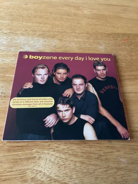 Boyzone, Every Day I Love You - 1999 CD