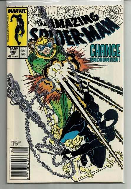 1987 Amazing Spider-Man #298 1ST VENOM CAMEO/TODD MCFARLANE ART Newsstand NM/VF+