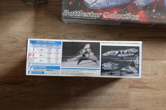 COLONIAL VIPER MODEL - Battlestar Galactica (BSG) REVELL MONOGRAM NEW ...