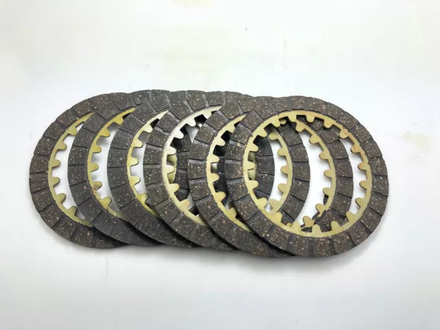 Clutch Friction Plate 6 Pcs Yamaha Badger Raptor Grizzly YFM80 Raptor50 PW BW80