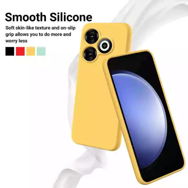 Luxury Liquid Silicone Soft Skin Shockproof TPU Case Cover For Infinix Smart 8