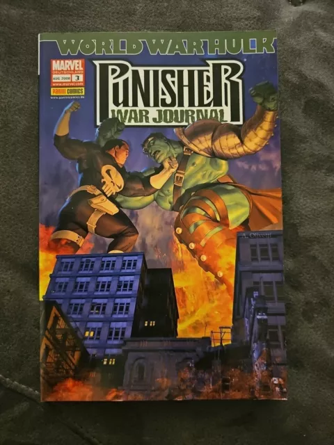 Punisher War Journal 3 - World War Hulk Panini deutsch 2008-08