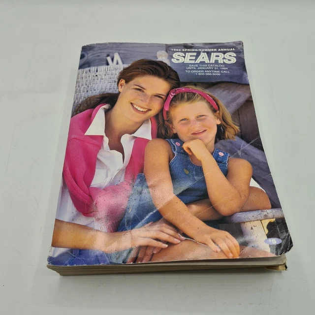 Sears 1993 1990s 90s Spring Summer Annual Catalog