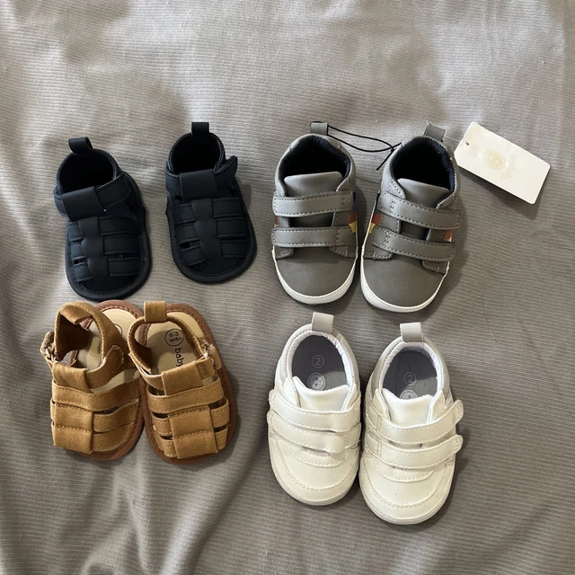 HUGE BULK Baby Boys Shoes Socks Bibs Beanies Etc Brand New + Used