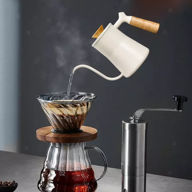 Bouilloire à col de cygne pour café, cafetière goutte à goutte avec