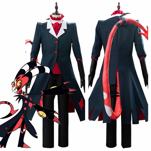 HAZBIN HOTEL HELLUVA Blitzo Cosplay Costume Halloween Uniform Outfit £ ...