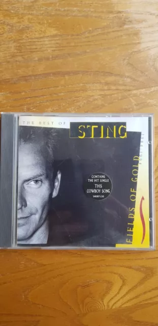 cd the best of sting fields of gold