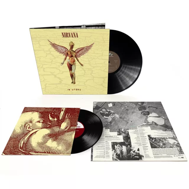 Nirvana In Utero (30Th Ann.) Vinile Lp 180 Gr. Gatefold + 10" Nuovo e Sigillato