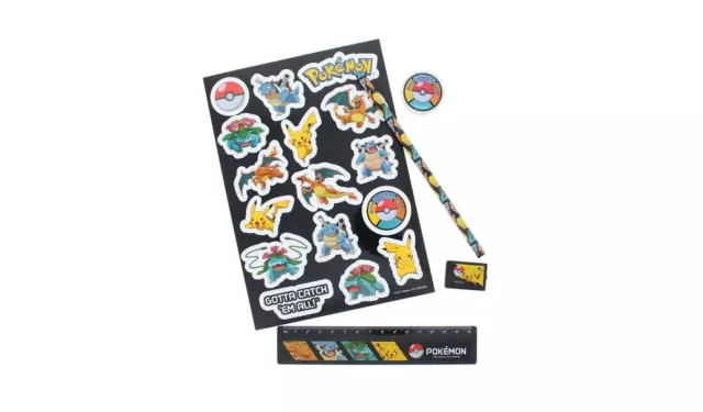 Pokémon großes Kunstset ist vollgepackt voller Färbung Spaß ermutigt 3