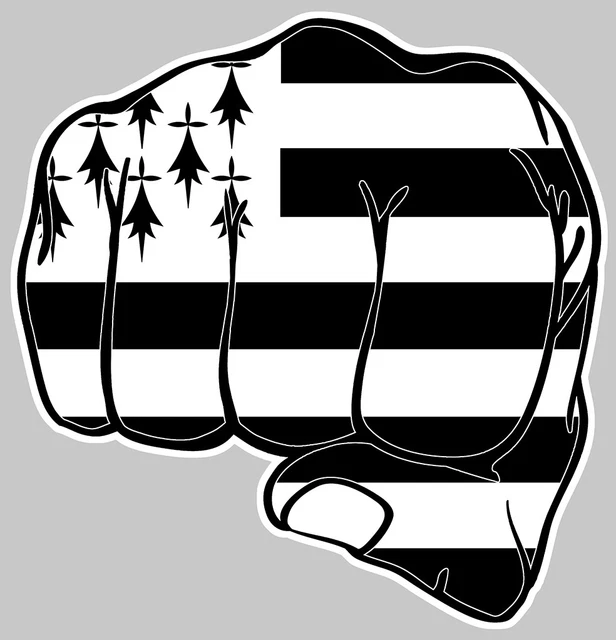 PAYS BASQUE POING Euskadi Euskal Herria Drapeau Autocollant Sticker Auto Pb473 EUR 4,60 - FR