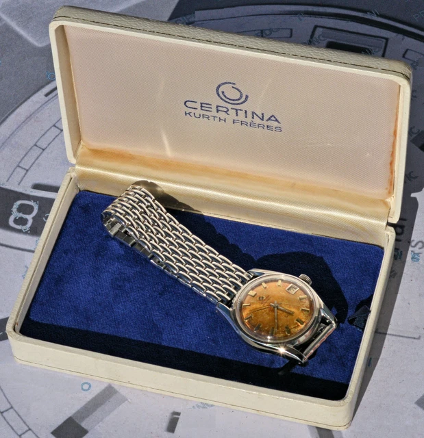OTTIMO OROLOGIO CERTINA DS AUTOMATIC acciaio con quadrante virato