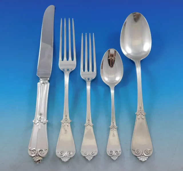 Beekman by Tiffany Co Sterling Silver Flatware Set for 12 Service 61 pcs Dinner