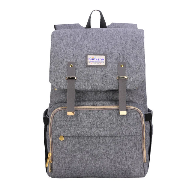 SUNVENO Fashion Diaper Bag Mommy Maternity Nappy Bag Large Capacity Travel Backp