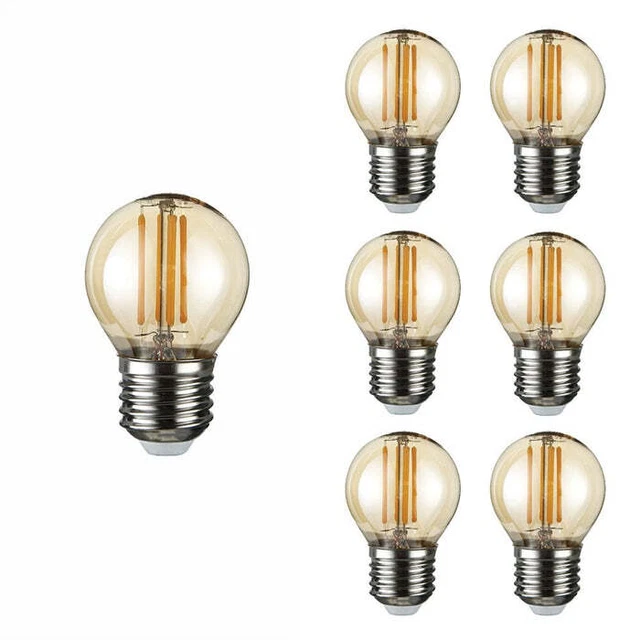 LED Decorative Filament G45 P45 Golf Light Bulb B22 E27 E14 4W TEKLED