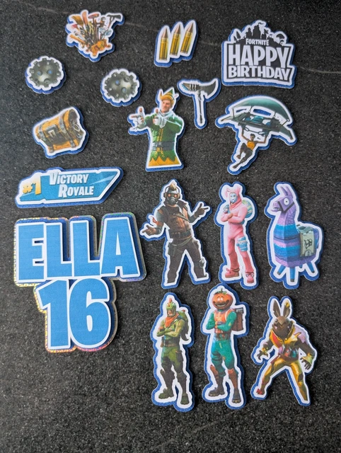Fortnite Cake Topper Party City at Clinton Long blog