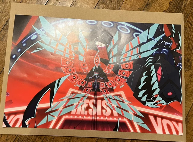 OFFICIAL HAZBIN HOTEL Mini Poster Vox Dei 2025 Season 2 $56.57 ...