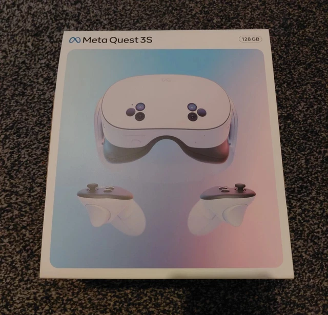 OCULUS META QUEST 3S VR Headset 128GB with Controllers and charger £219 ...