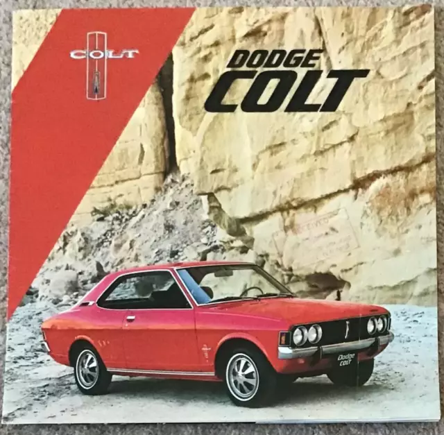 DODGE COLT LF USA Car Sales Brochure 1971 #81-205-1165 12/70