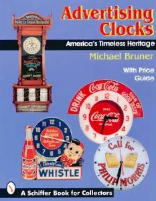 Vintage Advertising Clocks ID$ Book 1870 - Neon Bar Oil