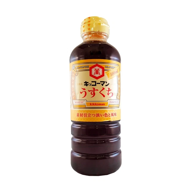 Salsa di soia usukuchi - 500 ml Kikkoman