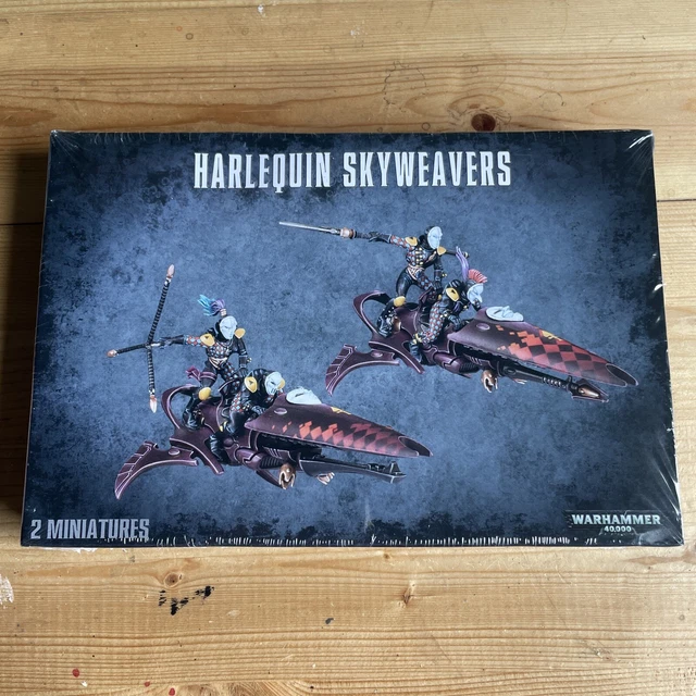 thumbnail image 2 of Games Workshop Skyweavers Warhammer 40K Aeldari Harlequins – New In Box, Unassembled & Unpainted 2 of 5