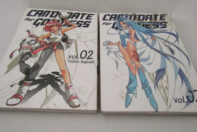 LOT MANGAS CANDIDATE FOR GODDESS TOME 2 et 3 VF