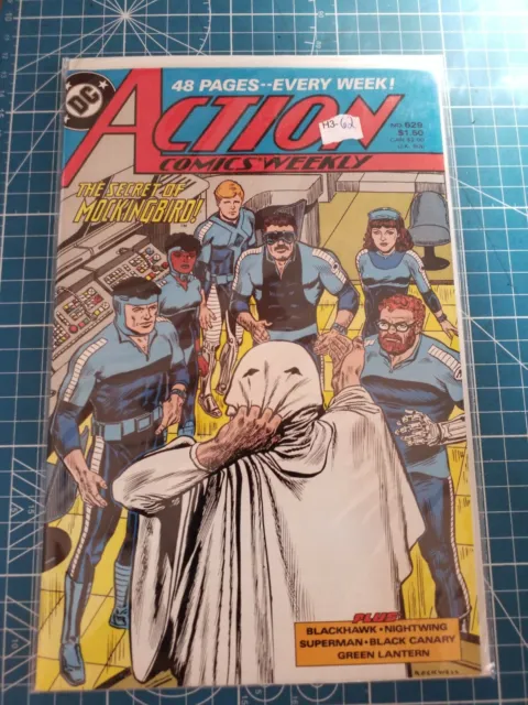 Action Comics vol.1 #629 1988 High Grade 9.2 DC Comic Book H3-62