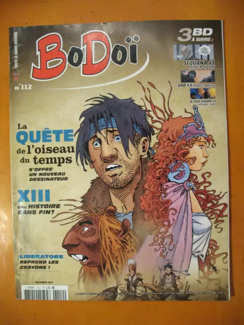 BODOÏ 112 du 11/2007-La Quête de l'Oiseau du temps. XIII une histoire sans fin ?