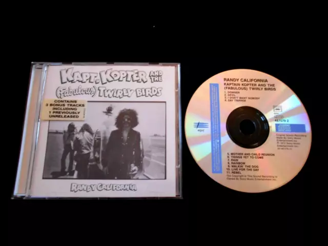 Randy California/Kapt Kopter/Cd/ And The Twirly Birds/Epic/French