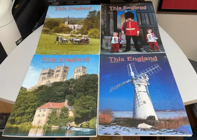 This England Magazine Bundle Year 2004 Spring Summer Autumn Winter  x4