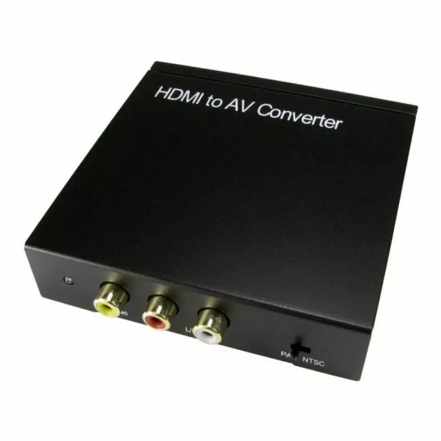 Ex-Pro HDMI to AV Audio Composite Converter RCA Phono 1080p @ 60HZ